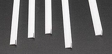 Plastruct 90506 Styrene Angle Pieces 1/4"/ 6.4mm (5 Pieces)