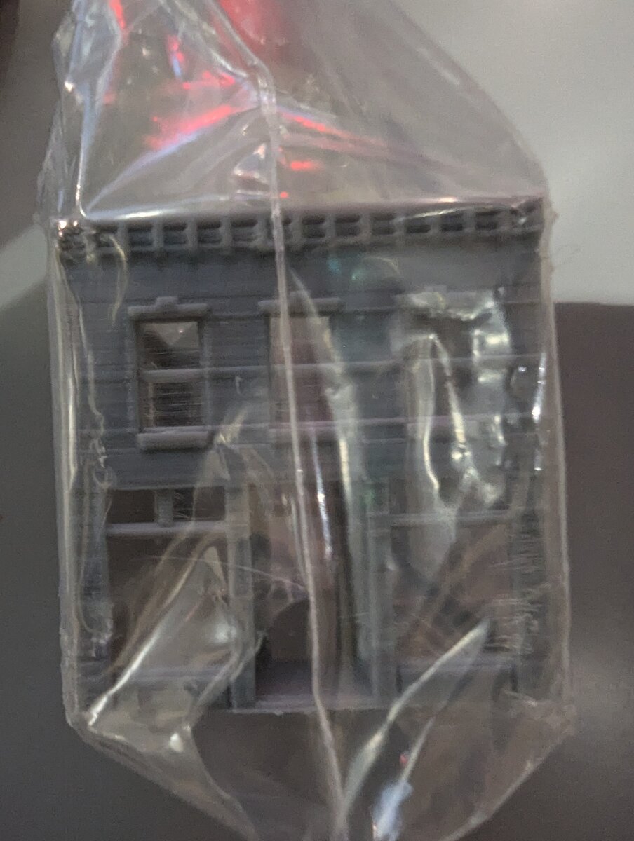 CrutchForm Z209L Z Scale 3D Printed Store Building Structure