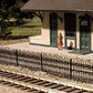 Atlas 774 HO Scale Hairpin Fence Building Kit