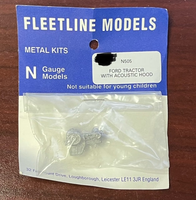 Fleet Line N505 N Ford Tractor with Acoustic Hood Metal Kit