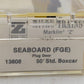 Micro-Trains 13608-2 Z Scale Seaboard Coast Line 50' Plug Door Boxcar #492966 EX/Box