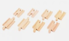 Big Jig Rails BJT104 Wooden Mini Track Set