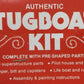 Acme 1800 Downeast Crafts Authentic Wood Tugboat Complete W/Pre-Shaped Parts Kit