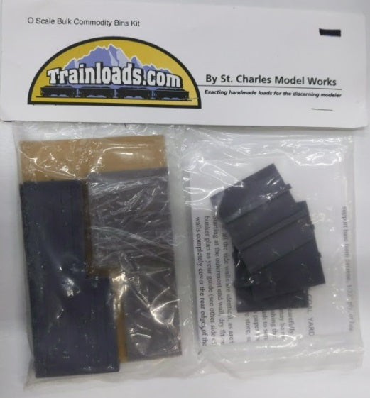 Trainloads 16 O Scale Bulk Commodity Bins Hand Made Loads Kit
