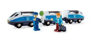 Hape International E3728 Plastic Intercity Train Set w/Figures