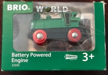 Brio World 33595 Wooden Battery Powered Engine