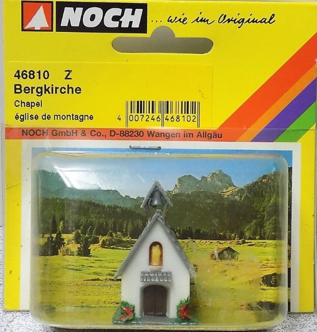 Noch 46810 Z Scale Bergkirche Chapel Assembled