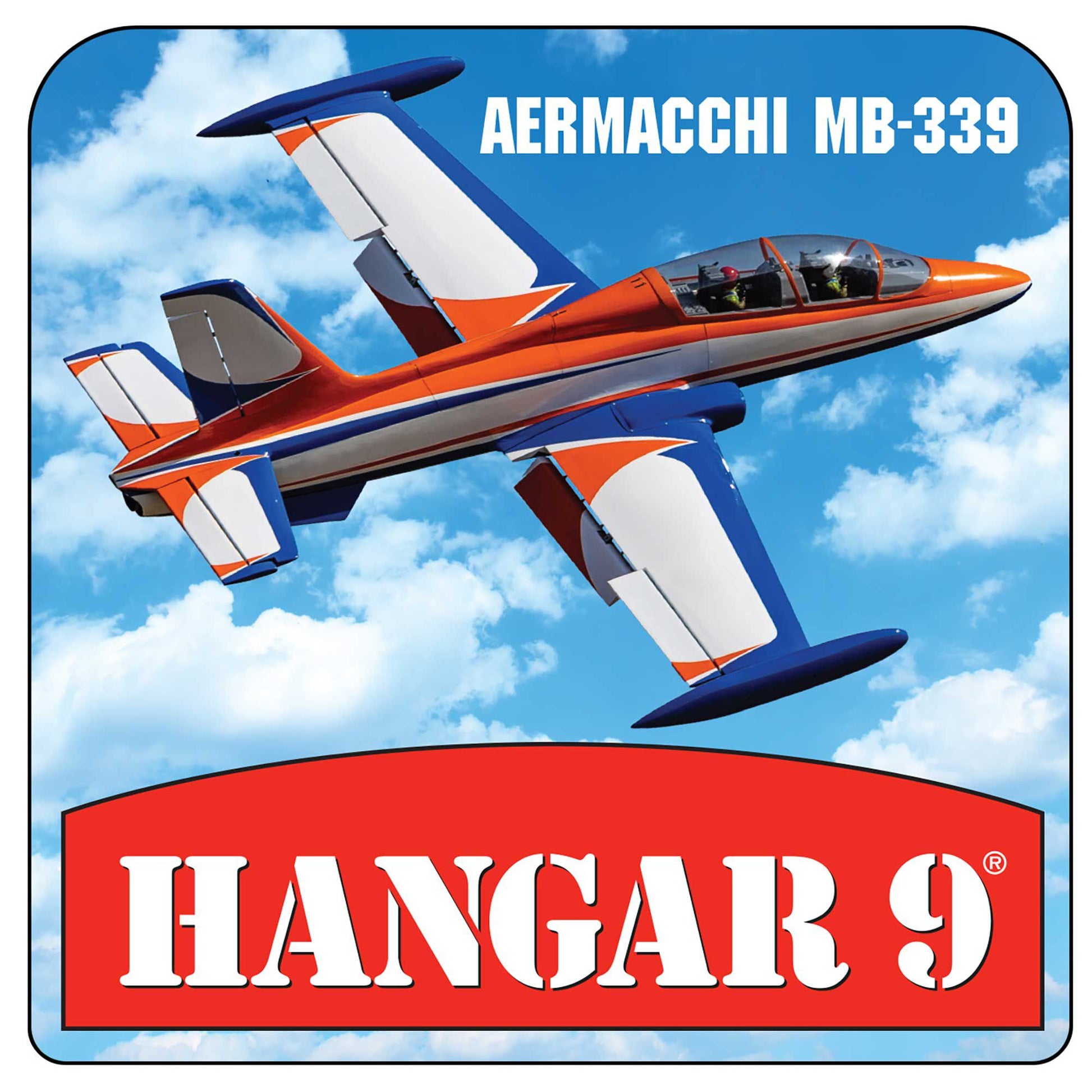 Hangar 9 HAN-2471 Hangar 9 Logo Sticker (Set of 25)
