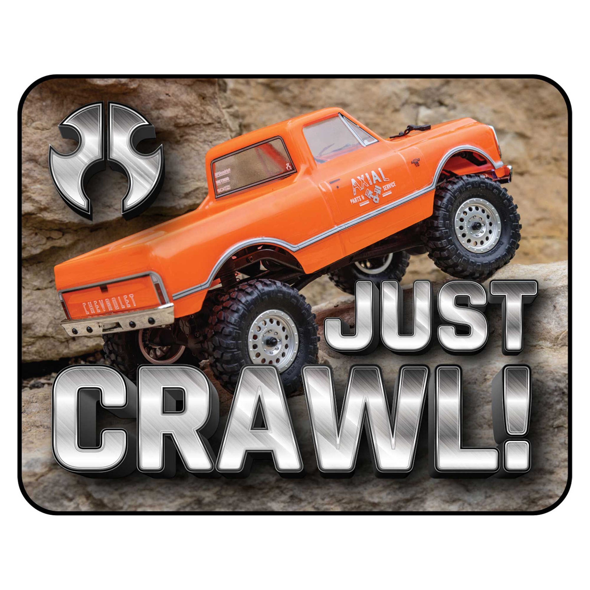 Axial AXI-2510 Axial AXI-Just Crawl Sticker (Set of 25)