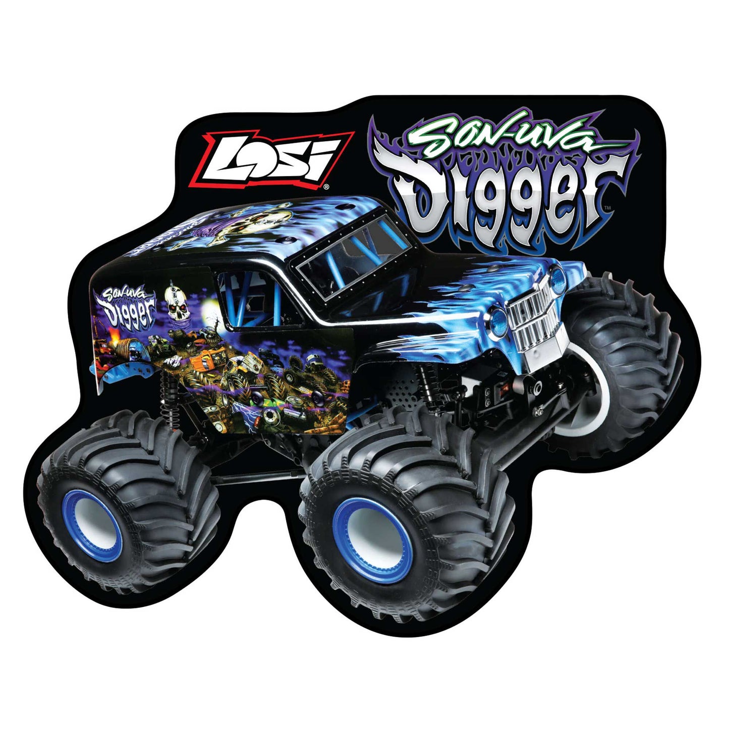 Losi LOS-2493 Losi Son-uva Digger Sticker (Set of of 25)