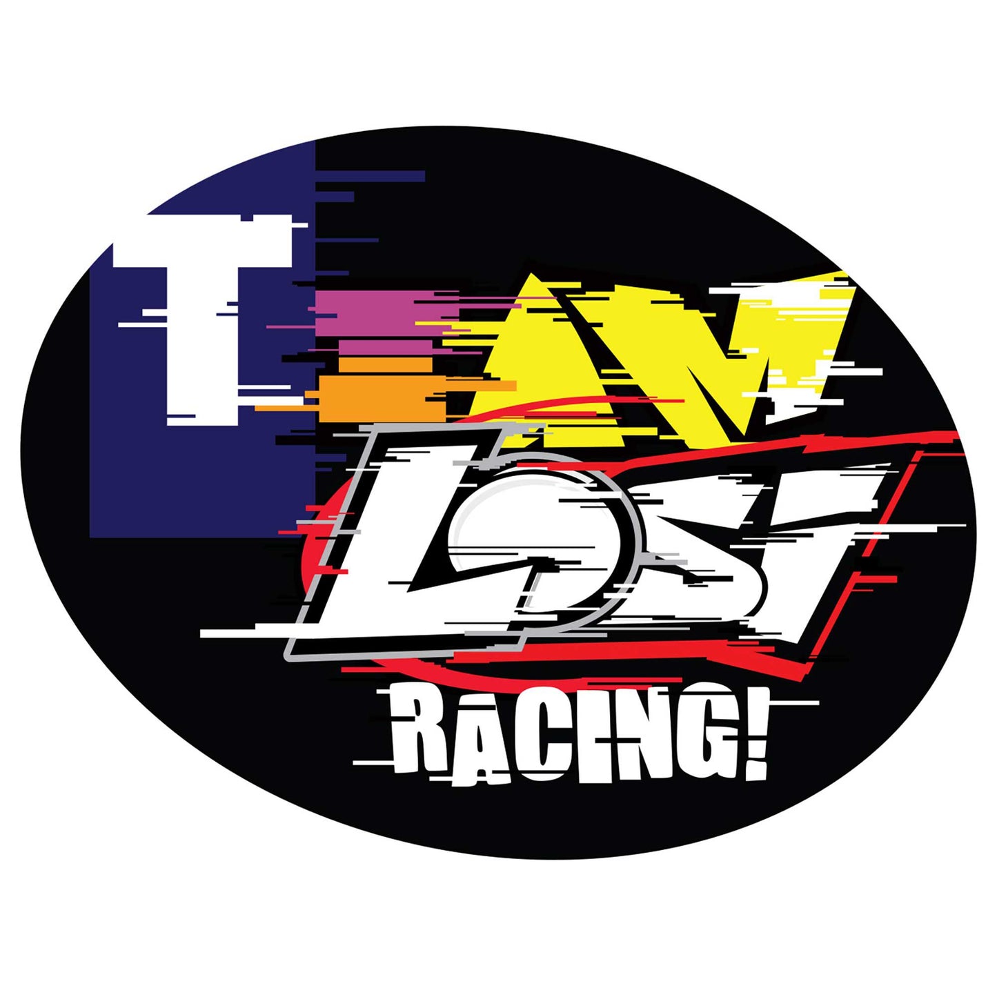Team Losi Racing TLR-1073 Retro Team Losi Sticker (Set of 25)