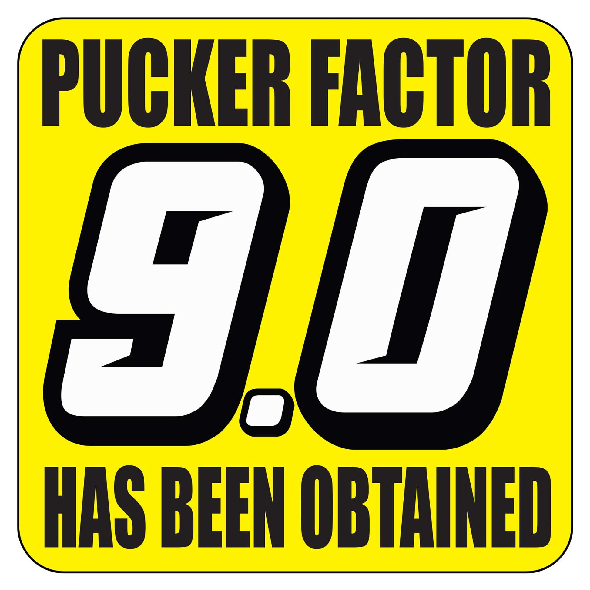 Horizon Hobby 2483 Pucker Factor Sticker (Set of 25)
