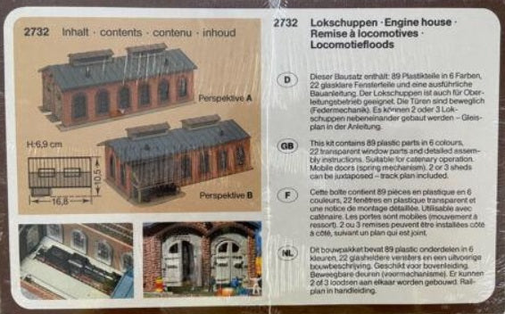 Faller 2732 Z Scale Locomotion Shed Building Kit – Trainz