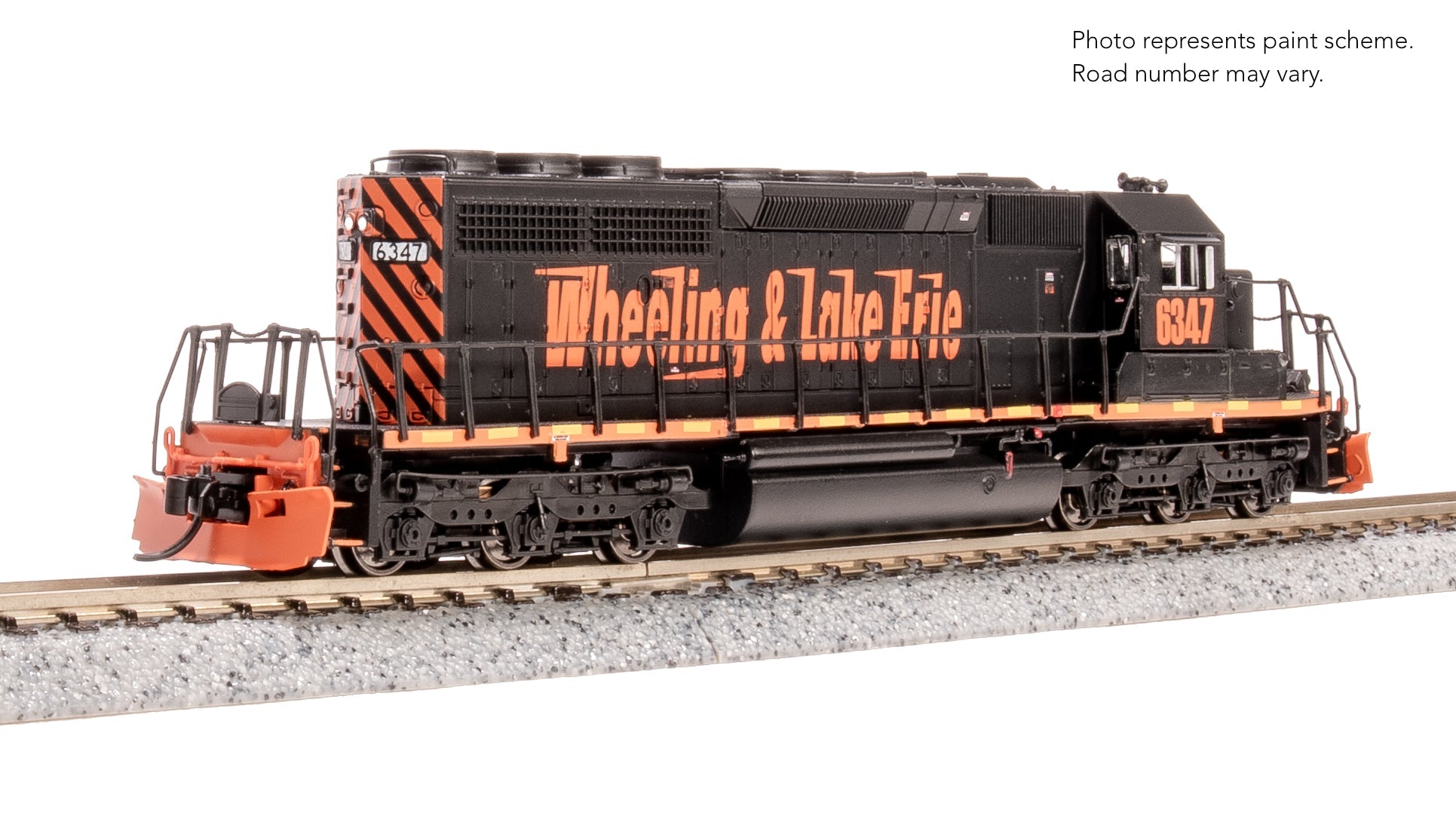 Broadway Limited 9492 N W&LE EMD SD40-2 Diesel Locomotive DCC-Ready #6347