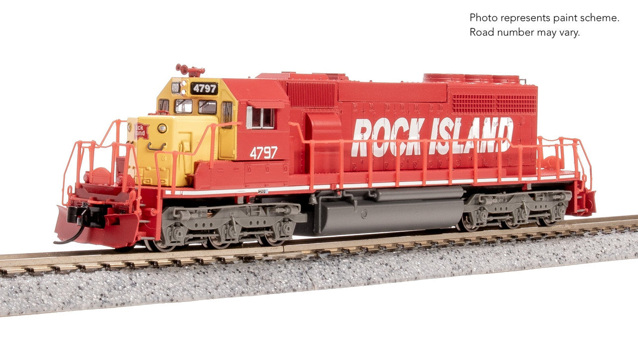 Broadway Limited 9490 N Rock Island EMD SD40-2 Diesel Locomotive DCC-Ready #4797
