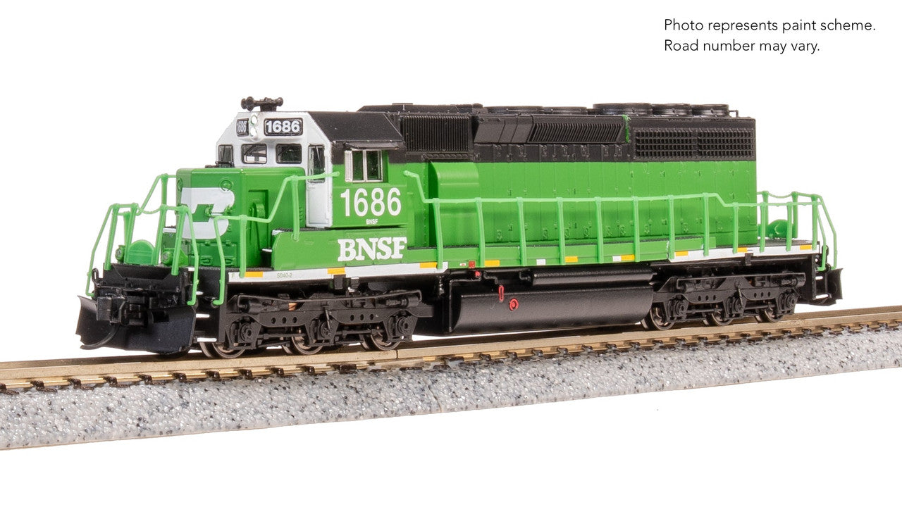 Broadway Limited 9483 N BNSF EMD SD40-2 Diesel Locomotive DCC-Ready #1686