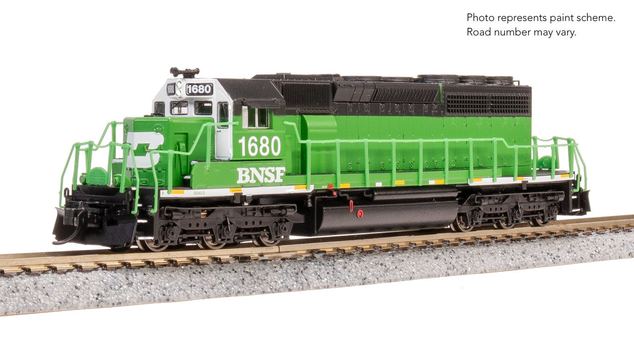 Broadway Limited 9482 N BNSF EMD SD40-2 Diesel Locomotive DCC-Ready #1680