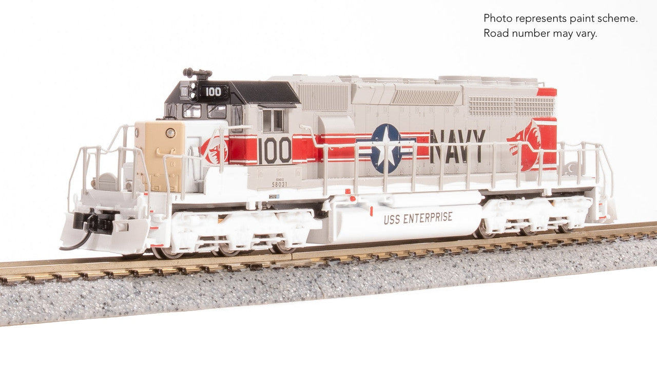 Broadway Limited 9474 N US Navy EMD SD40-2 Diesel Locomotive Sound/DC/DCC
