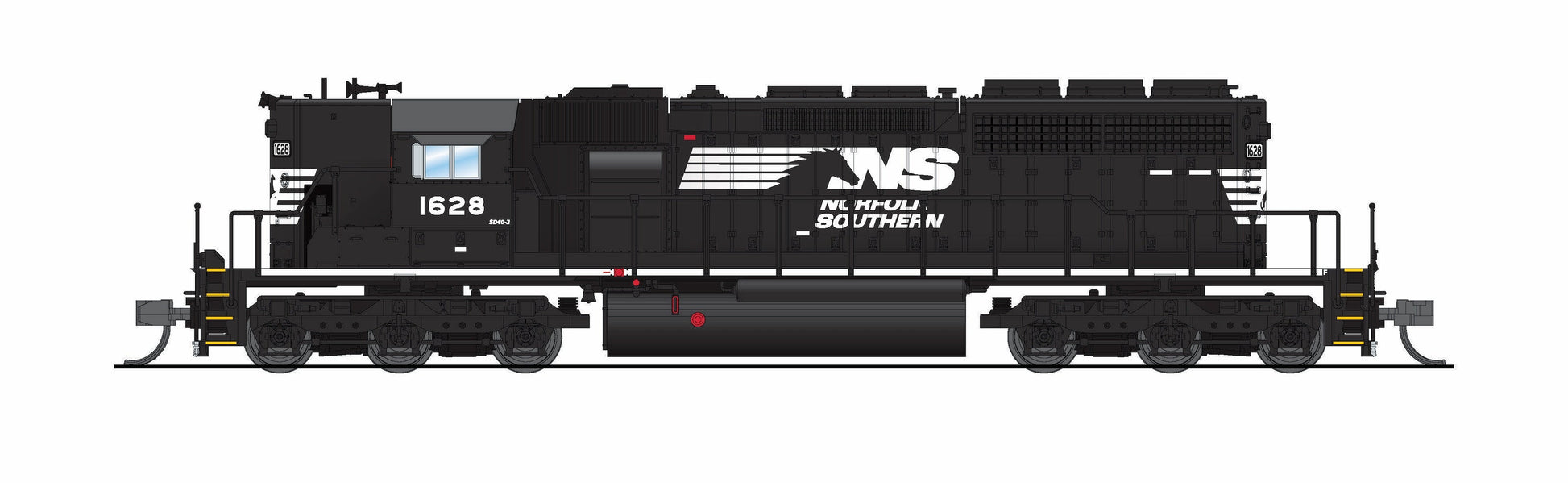 Broadway Limited 9468 N NS EMD SD40-2 Diesel Locomotive Sound/DC/DCC #1633