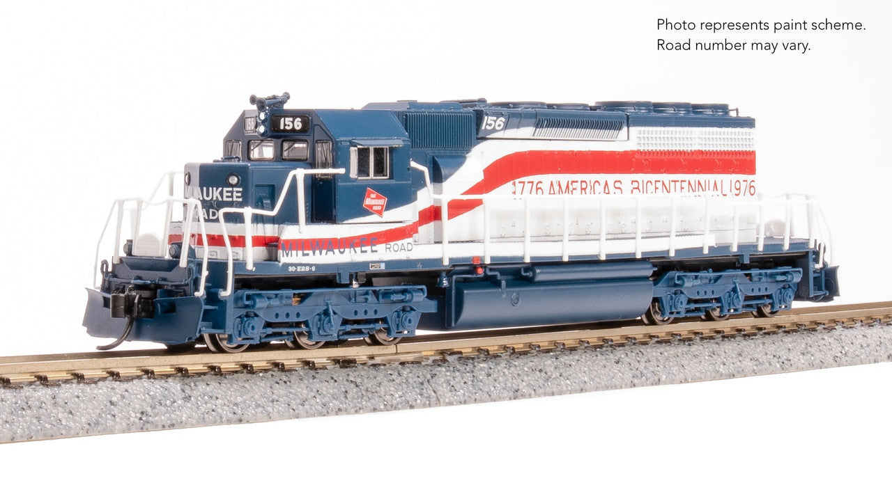 Broadway Limited 9466 N MILW EMD SD40-2 Diesel Locomotive Sound/DC/DCC #156