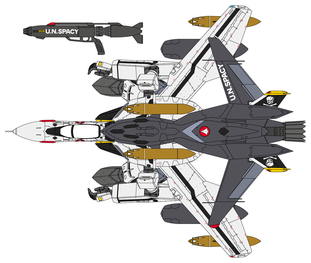 Hasegawa 65889 1:72 Macross Zero VF-0S Gerwalk with Ghost Plastic Model Kit