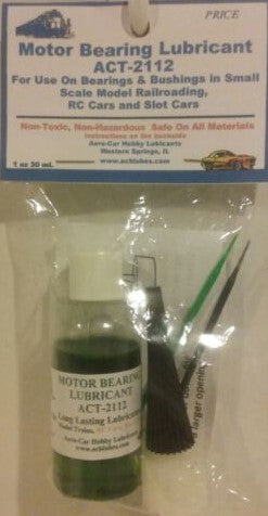 Aero-Car Hobby Lubricants ACT-2112 Motor Bearing Lubricant