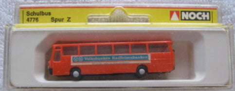 Noch 4776 Z Scale Orange Germany School Bus