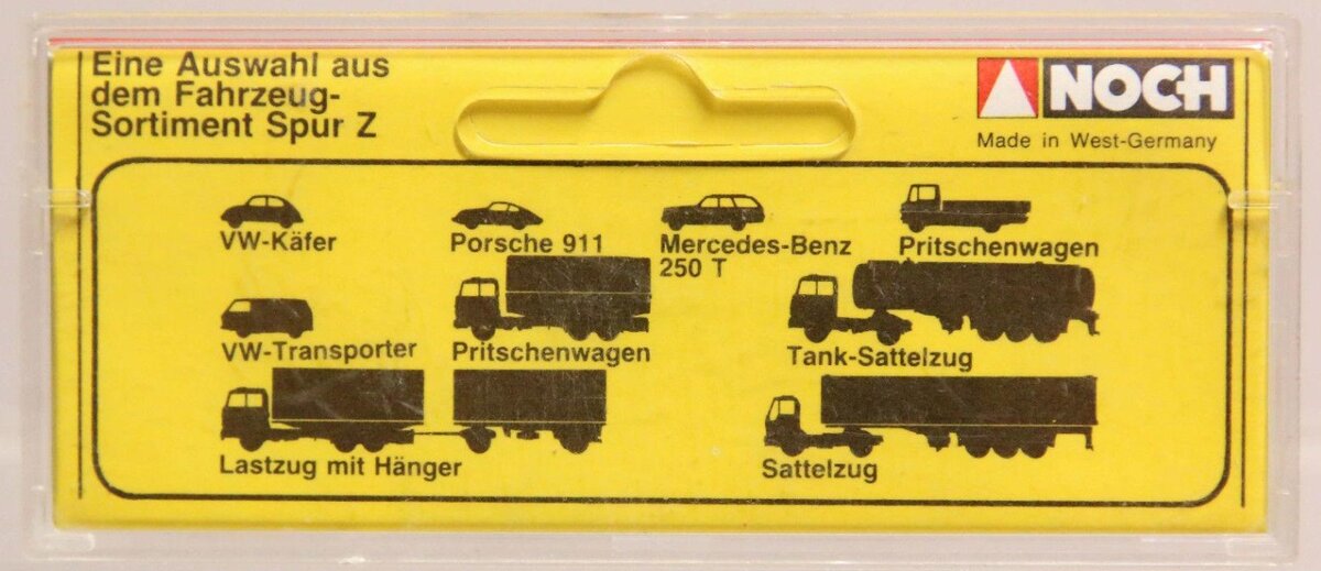 Noch 4780 Z Scale Mini-Club Fiat Truck with Pipe Load