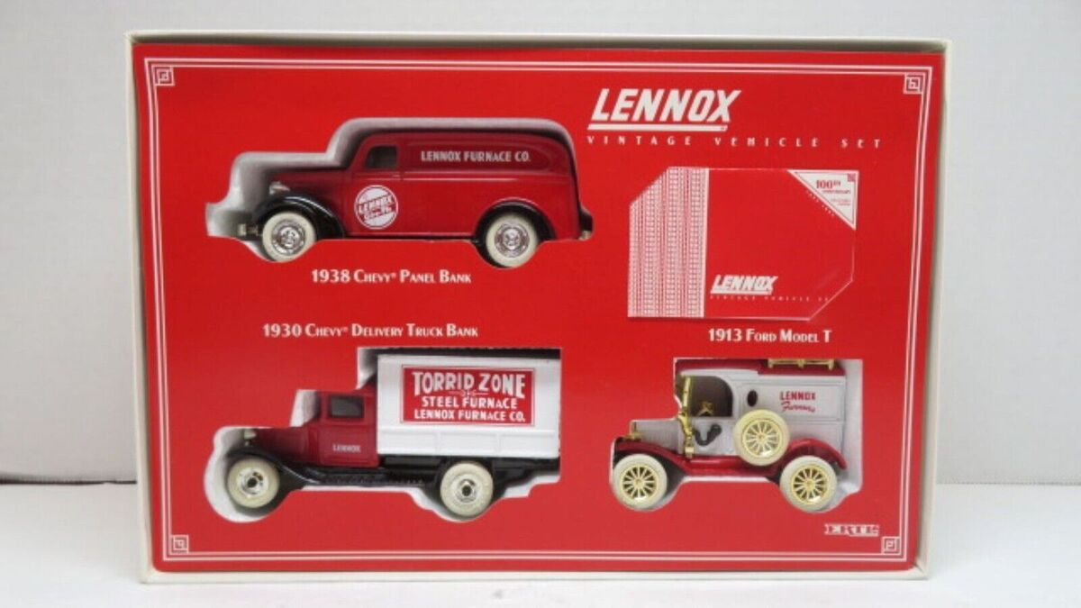 Ertl F082 Lennox Vintage Vehicle Set 100th Anniversary