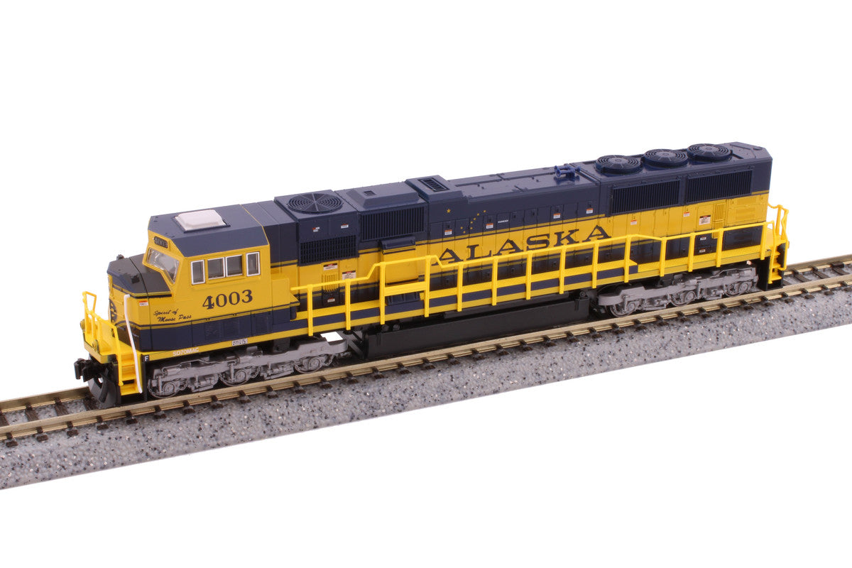 Kato 176-6410 N ARR Spirit of Moose Pass SD70MAC Diesel Locomotive #4003