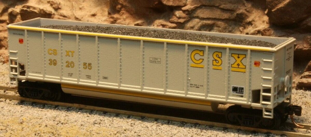 E&C Shops 392055 N Scale Gray CSXT Coalporter Car
