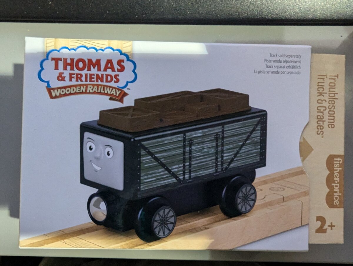Fisher Price HBJ89 Thomas & Friends Wooden Troublesome Truck & Crates