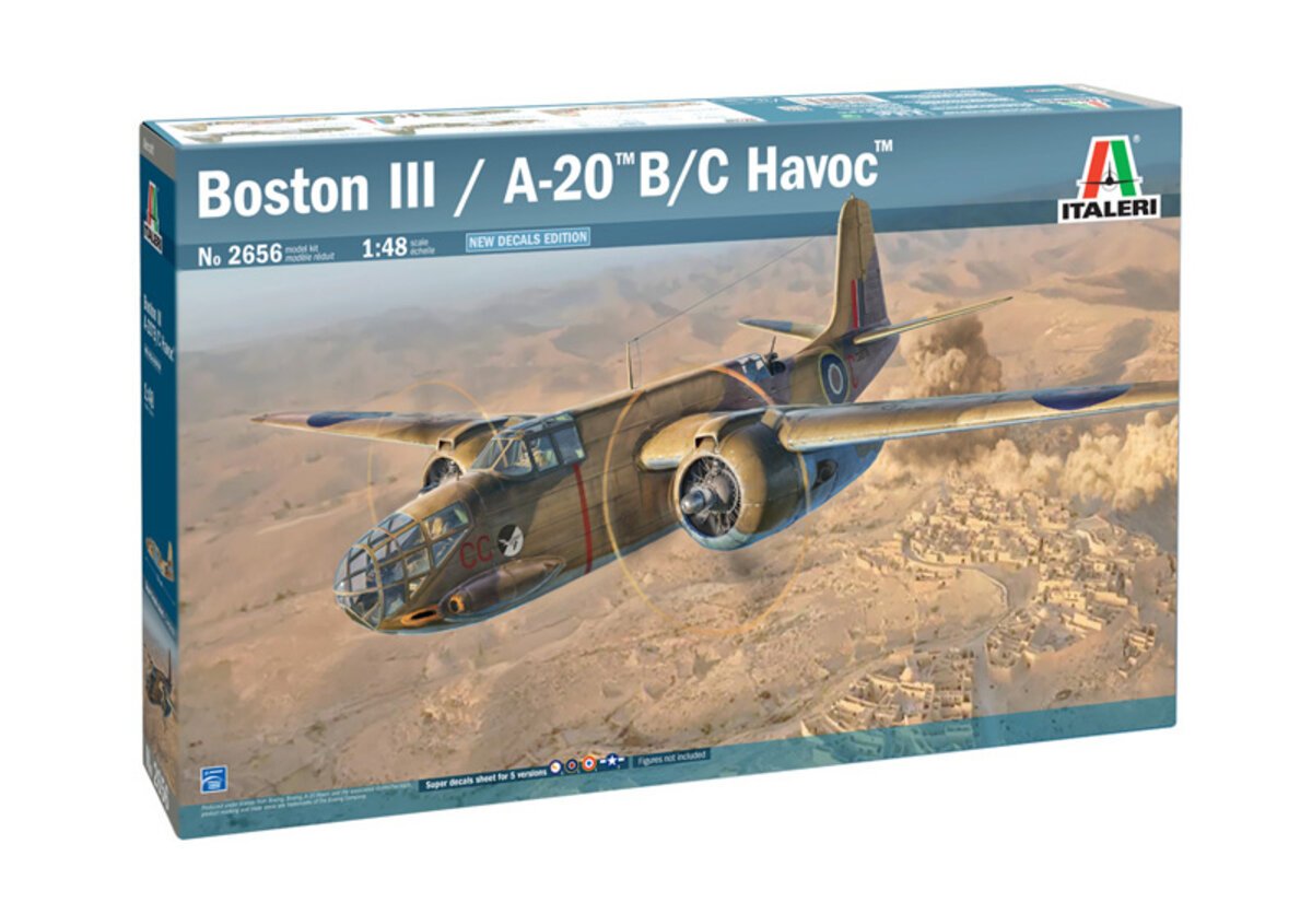 Italeri 2656 A-20B/B Havoc Boston III 1:48