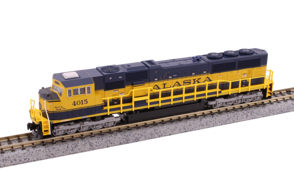 Kato 176-6411 N Alaska "Spirit of North Pole" SD70MAC Diesel Locomotive #4015