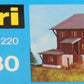 Kibri B-6880 Z Scale Bauernhaus In Elm 7,5 x 6 x 6 cm Building Kit