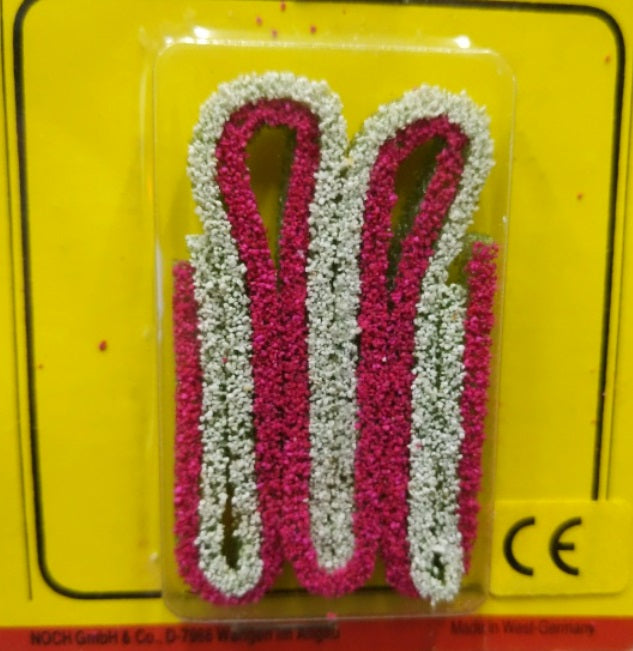 Noch 4209 Z Scale Green, White & Red Hedge 32 cm