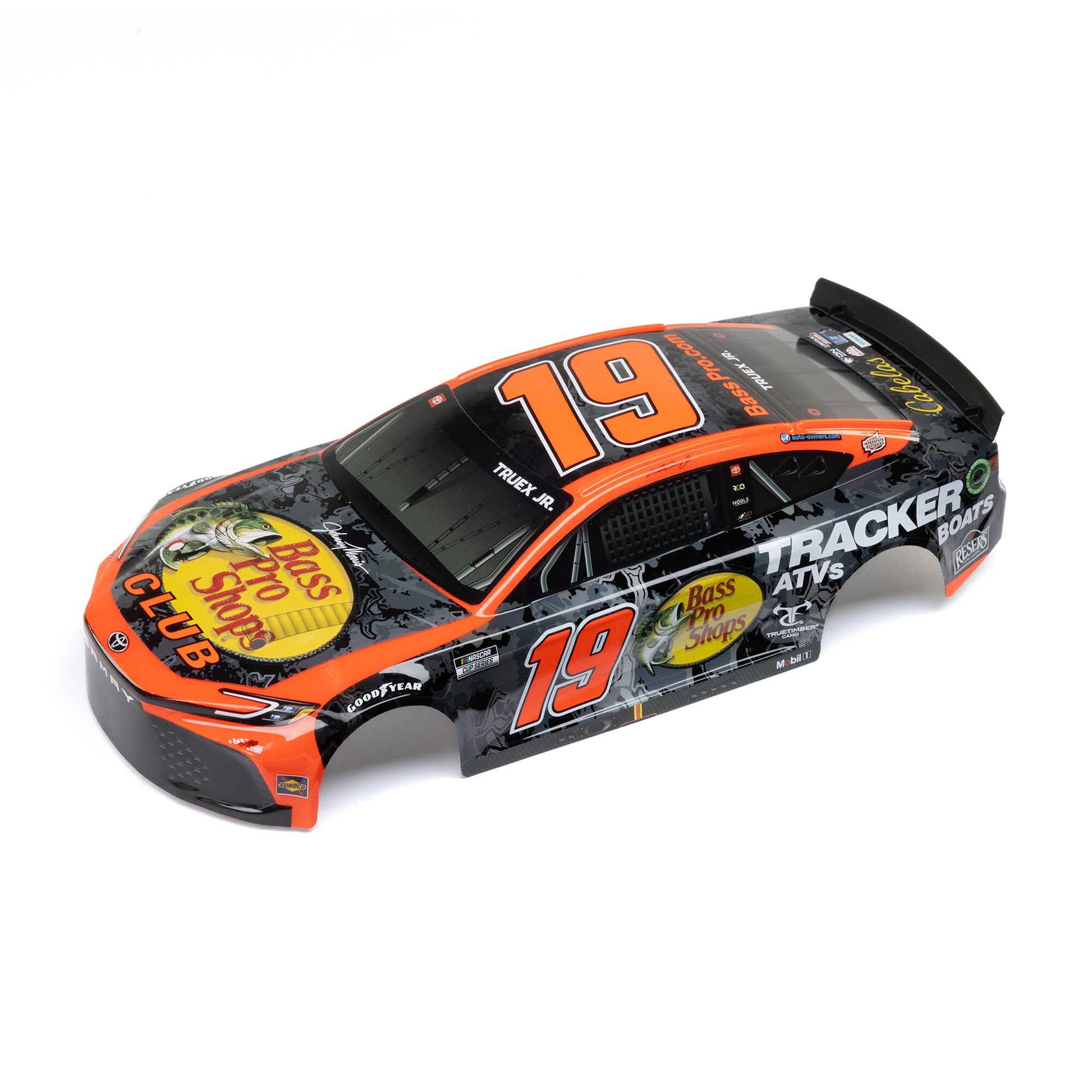 Losi LOS-1908 1:12 NASCAR Truex Jr #19 Bass Pro 2024 Body