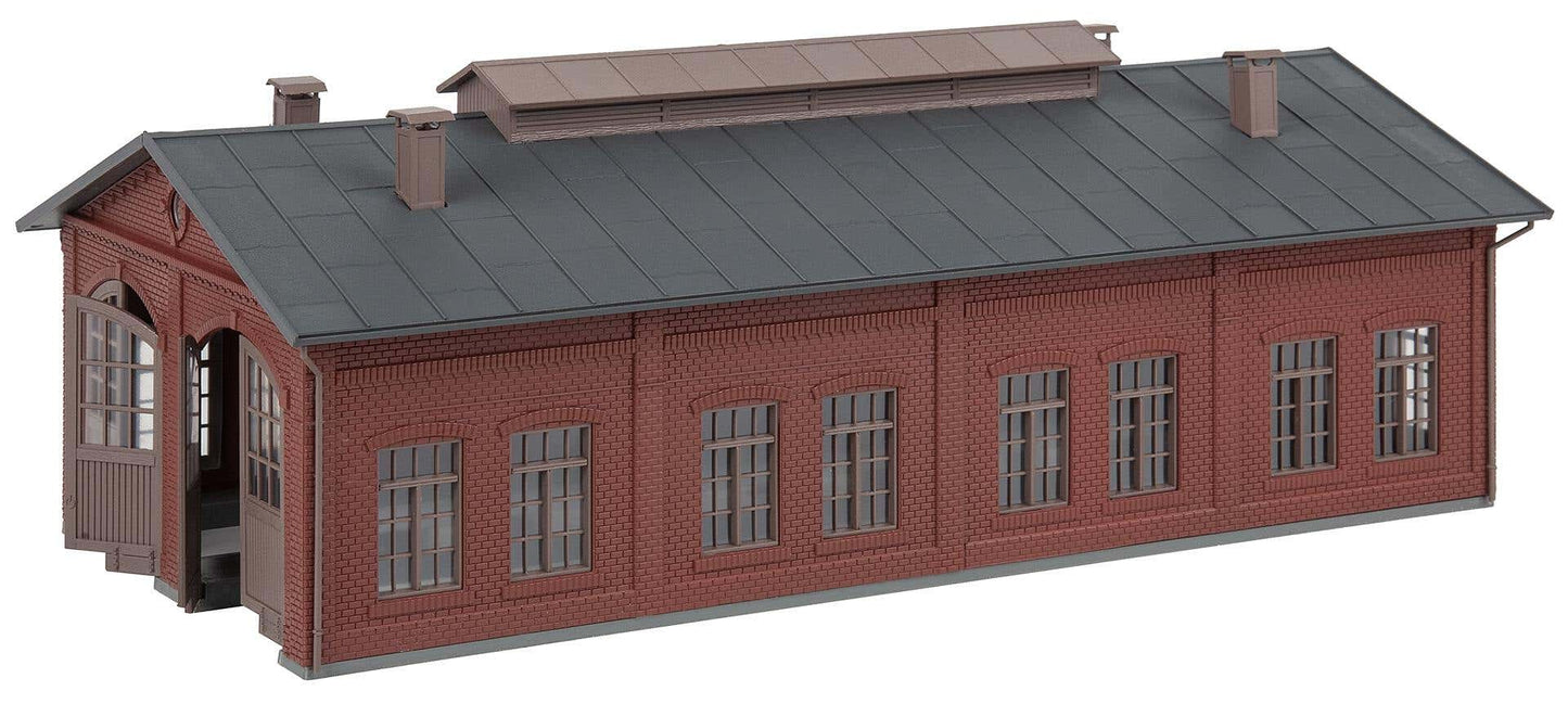 Faller 191819 HO Locomotive Shed with 2 Stalls Building Kit