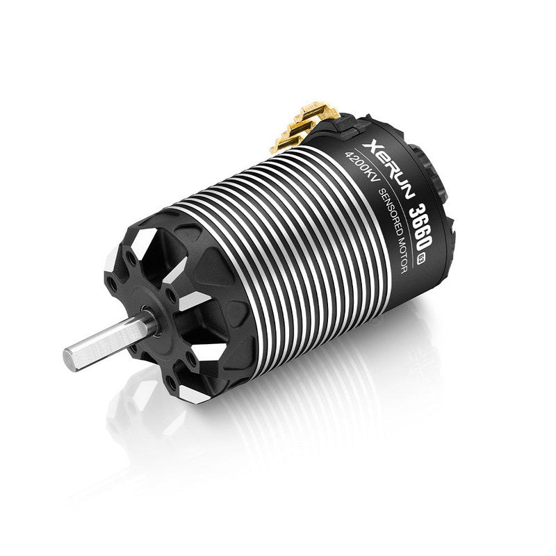 HobbyWing 30401154 4200Kv Xerun 3660SD G3 Brushless Sensored Motor w/ 5mm Shaft