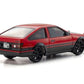 Kyosho 66613 First Mini-Z Trueno AE86 Red RC Car
