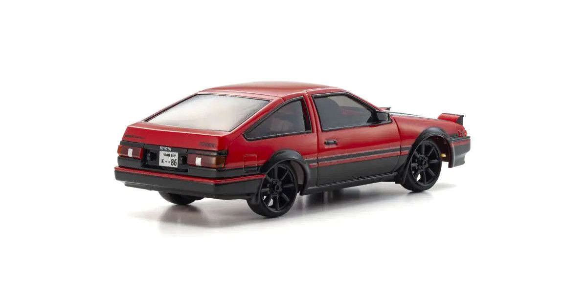 Kyosho 66613 First Mini-Z Trueno AE86 Red RC Car