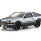 Kyosho 66612 First Mini-Z Trueno AE86 White RC Car