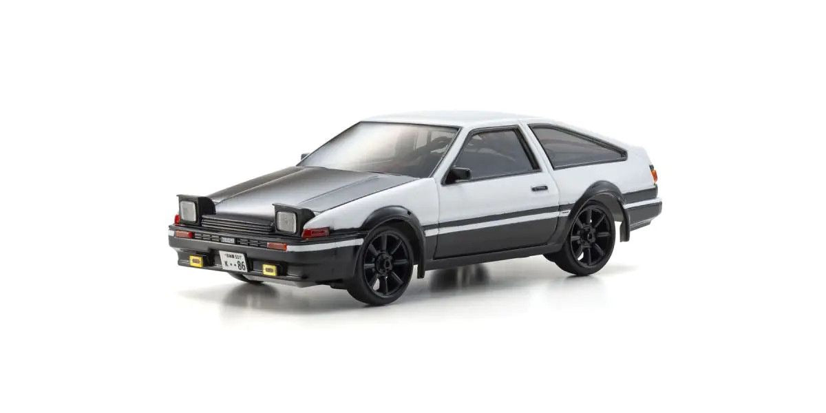Kyosho 66612 First Mini-Z Trueno AE86 White RC Car