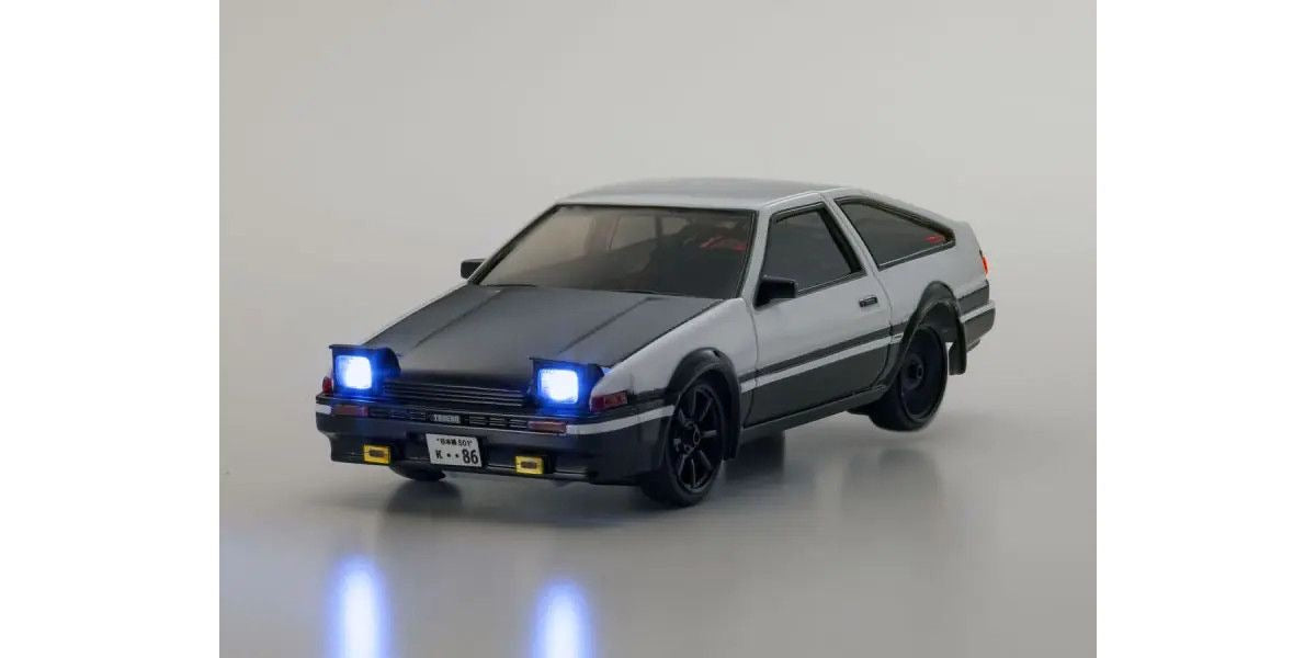 Kyosho 66612 First Mini-Z Trueno AE86 White RC Car