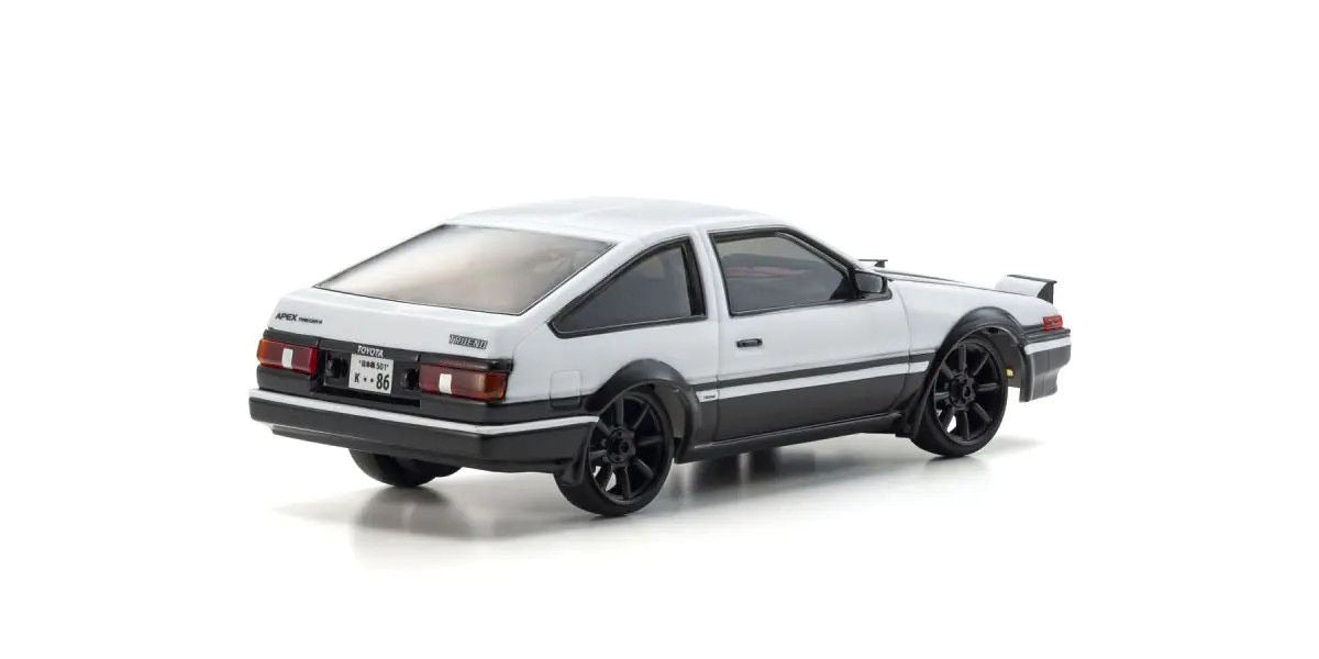Kyosho 66612 First Mini-Z Trueno AE86 White RC Car