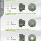 Louise R/C LT3313SX 1:10 ST-Uphill Soft Tires with Removable Hex ST Wheels
