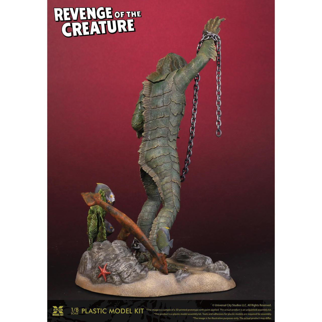 X-Plus Model Kit 200362 1:8 Revenge of the Creature Plastic Model Kit