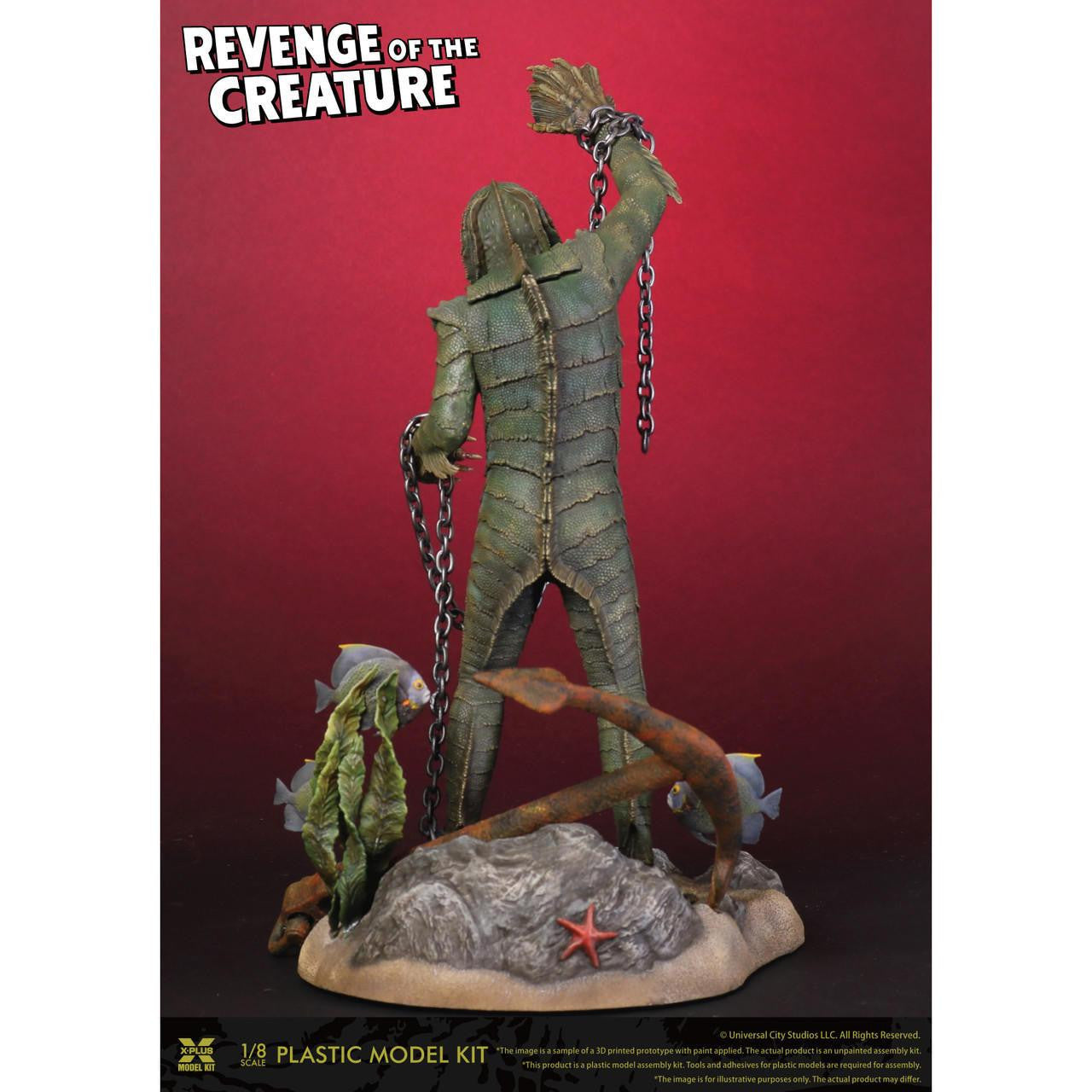 X-Plus Model Kit 200362 1:8 Revenge of the Creature Plastic Model Kit