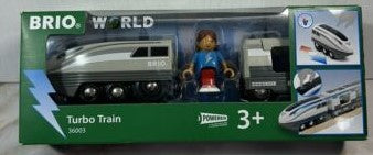 Brio World 36003 Plastic Powered Turbo Train w/Passenger