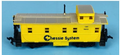 Lionel 98418 HO C&O Chessie System Caboose Car